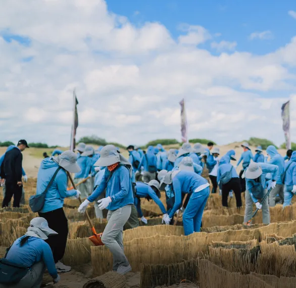 image of people working towards community development