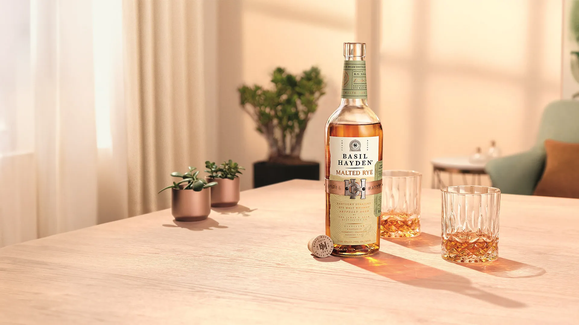 basil hayden explores the more refined side of rye with new permanent offering malted rye