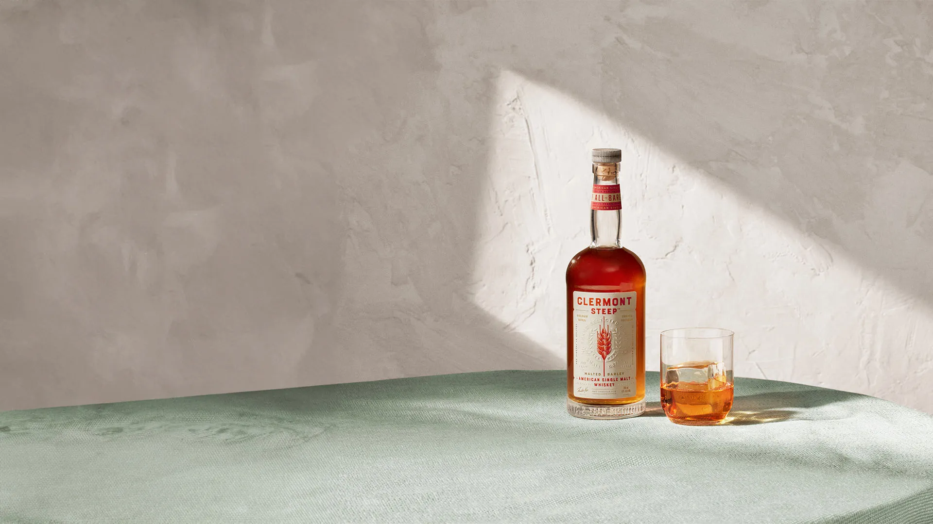 james b beam distilling co introduces clermont steep american single malt whiskey