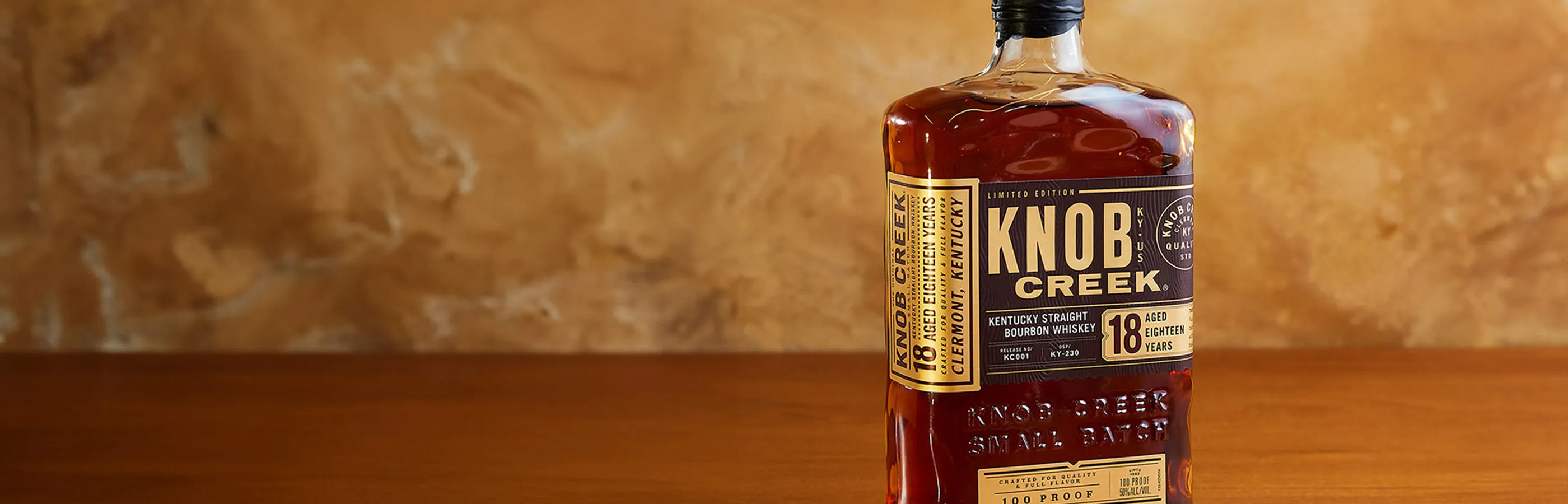 Knob Creek® Bourbon Introduces Limited-Edition 18 Year Old Bourbon