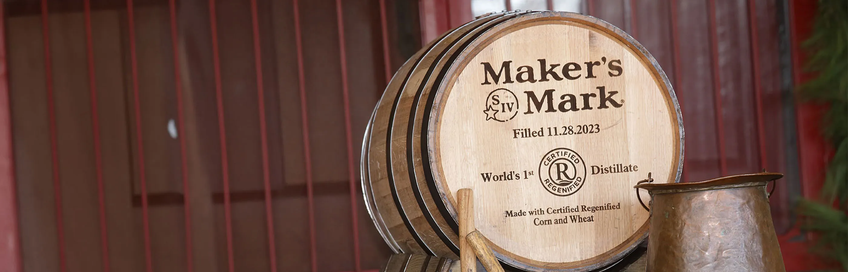 Maker’s Mark® Bourbon Advances its Pursuit of Flavor Through Nature With the Filling of its First Certified Regenified Barrel  