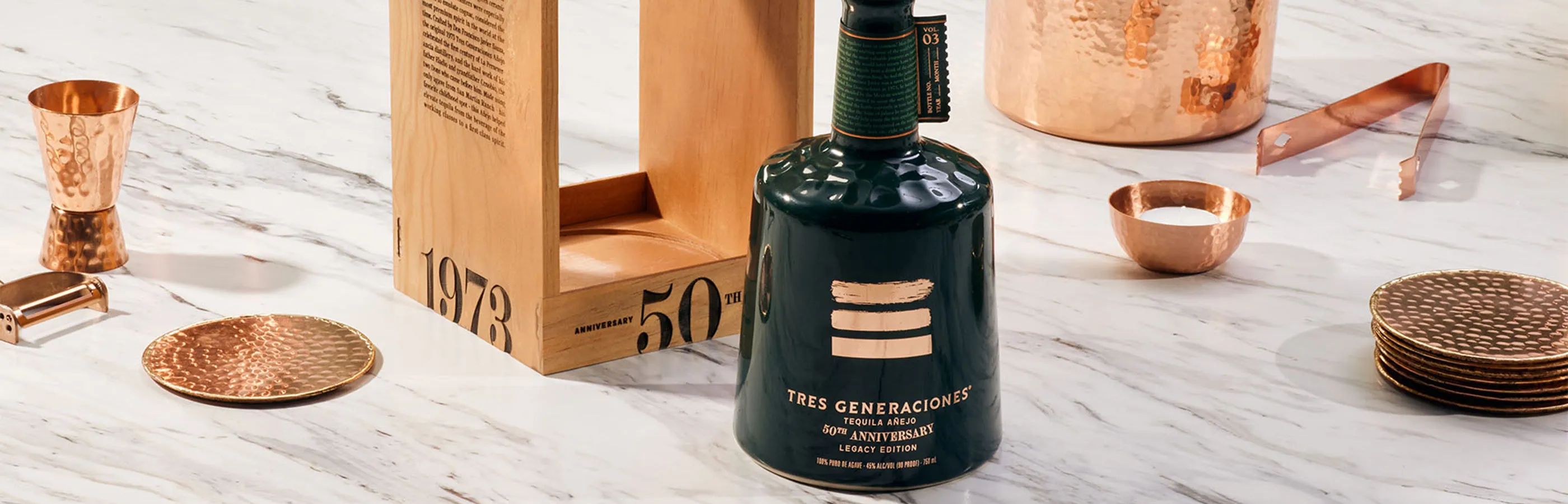 Tres Generaciones® Introduces 50th Anniversary Limited Edition, Prestige Tequila Inspired By The Original 1973 Añejo Recipe