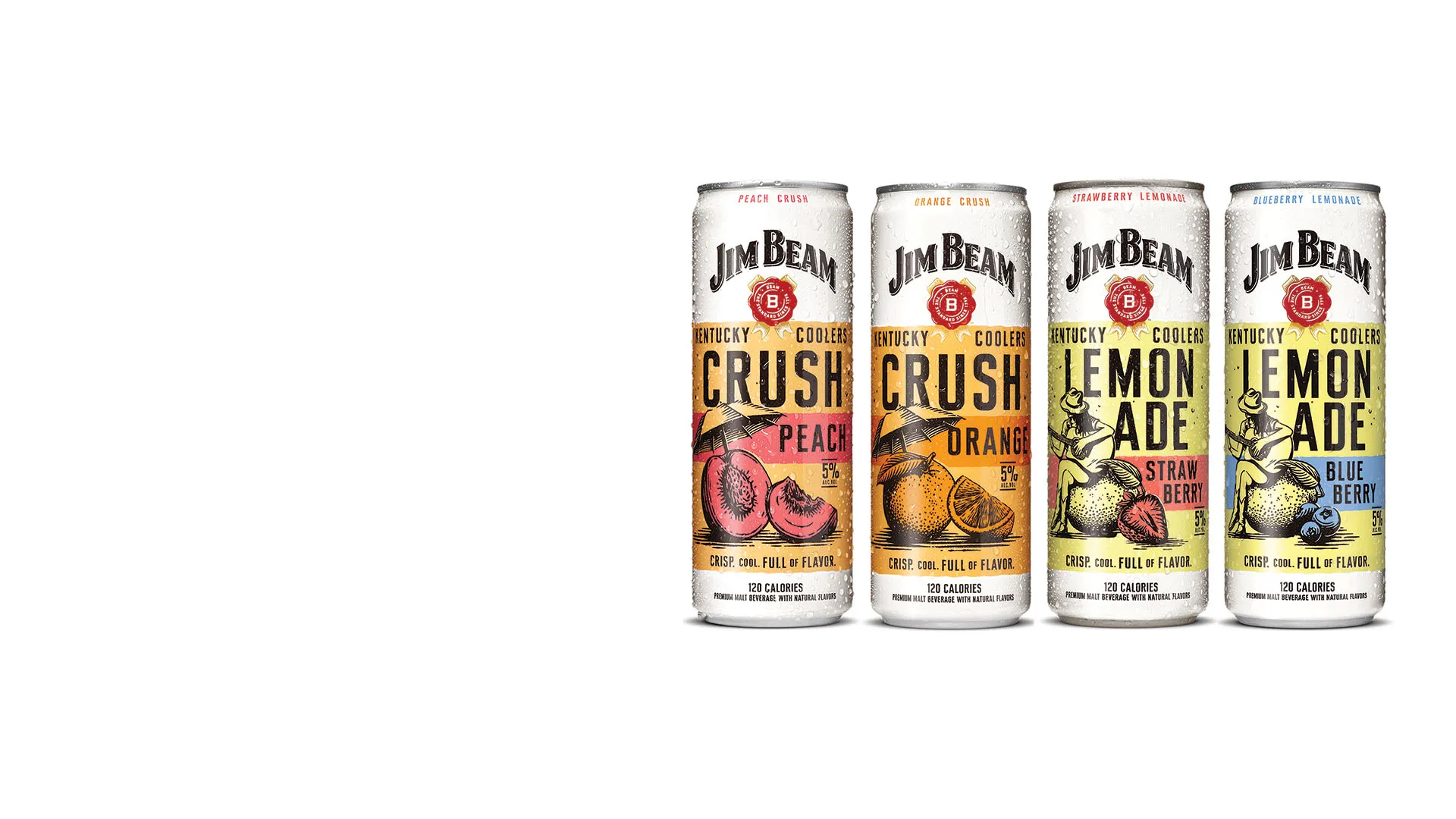 Jim Beam Kentucky Coolers Welcomes Fresh Wave of Flavor with Four New Varieties