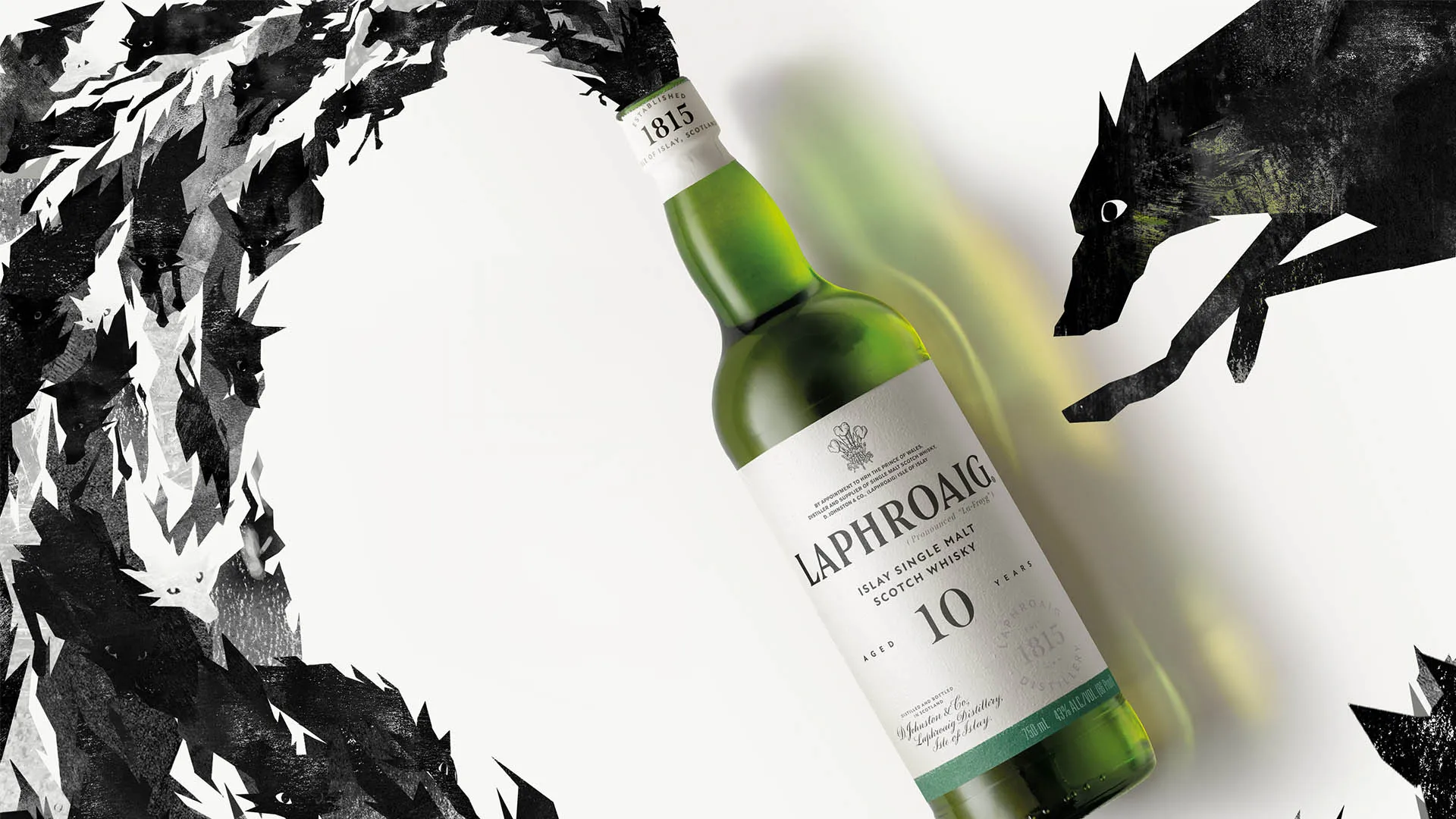 Laphroaig Launches ‘Unphorgettable’ Campaign to Leave its Iconic Mark on Whisky Drinkers