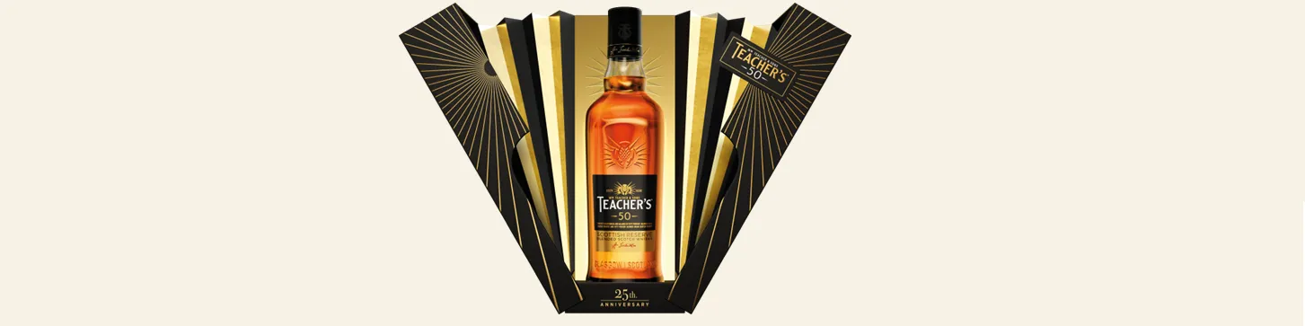 Teacher’s 50 announces Limited Edition Pack